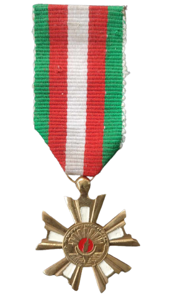 Médaille recu par Nature Madagascar